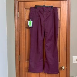 Obermeyer Women's Burgundy Pants